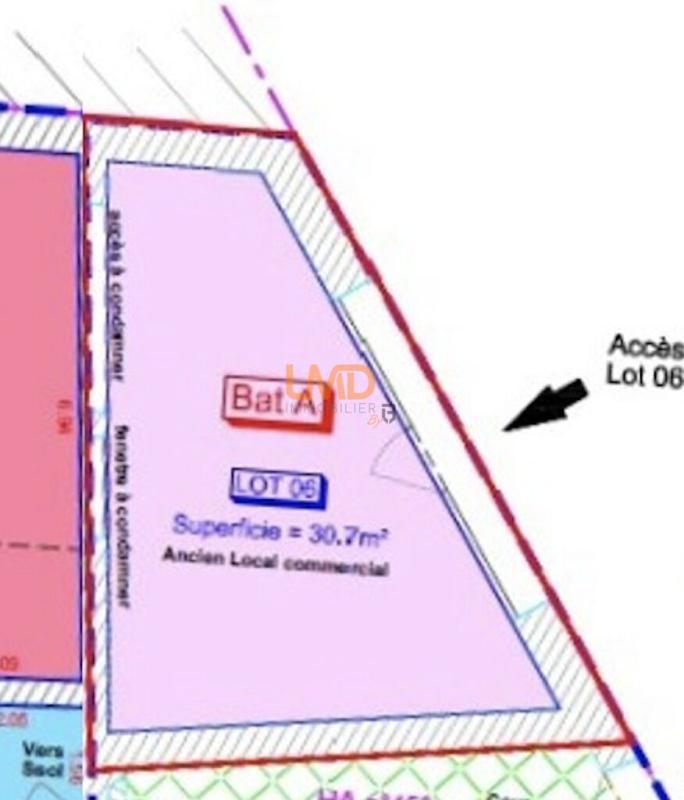 Local commercial - 3 pièces