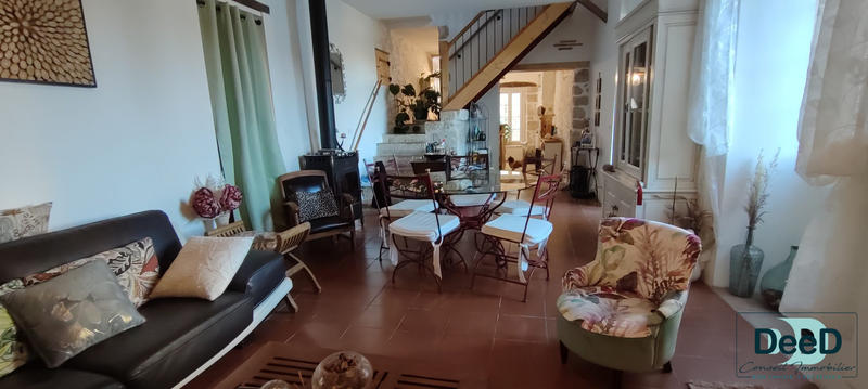 Maison ancienne - 105 m² - 3 pièces