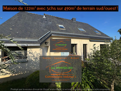 Maison - 122 m² - 7 pièces