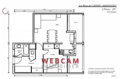 Appartement - 39 m² - 2 pièces