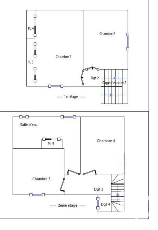 Maison de village - 109 m² - 5 pièces