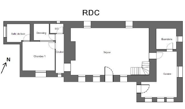 Maison - 104 m² - 4 pièces