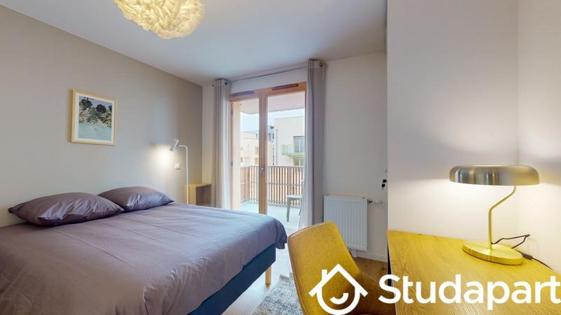 Chambre - 19 m² - 1 pièce