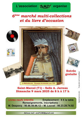 7ème marché multi collection et du livre d'occasion