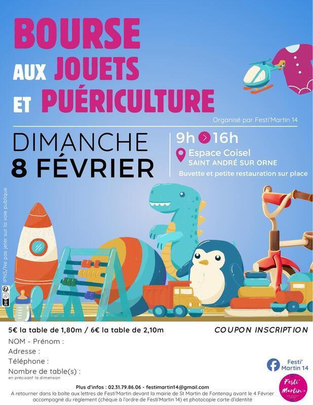 Bourse aux jouets - puériculture
