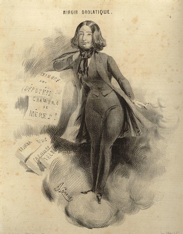 Exposition "Caricaturer George Sand, du ridicule à l'icône républicaine"