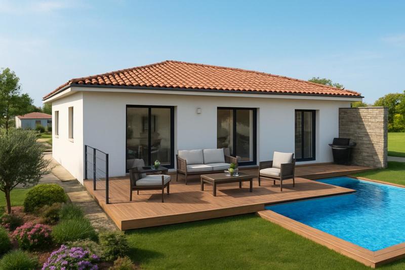 Maison - 80 m² - 4 pièces