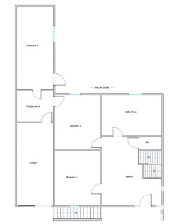 Maison - 107 m² - 5 pièces