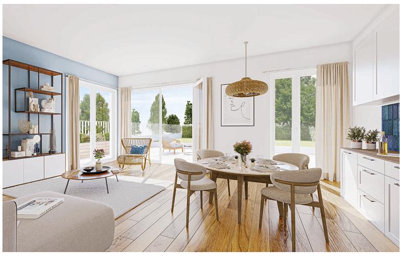 Appartement - 63 m² - 3 pièces