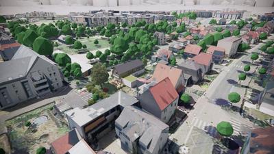 Terrain constructible - 554 m²