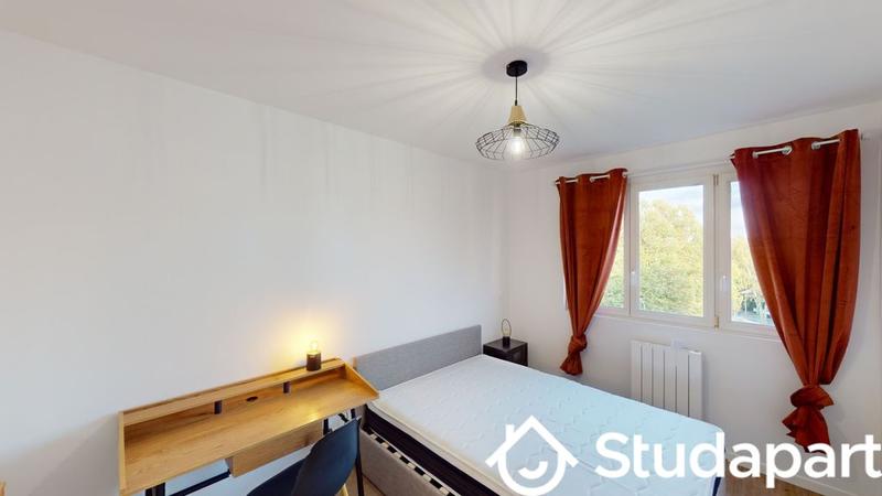 Chambre - 63 m² - 1 pièce