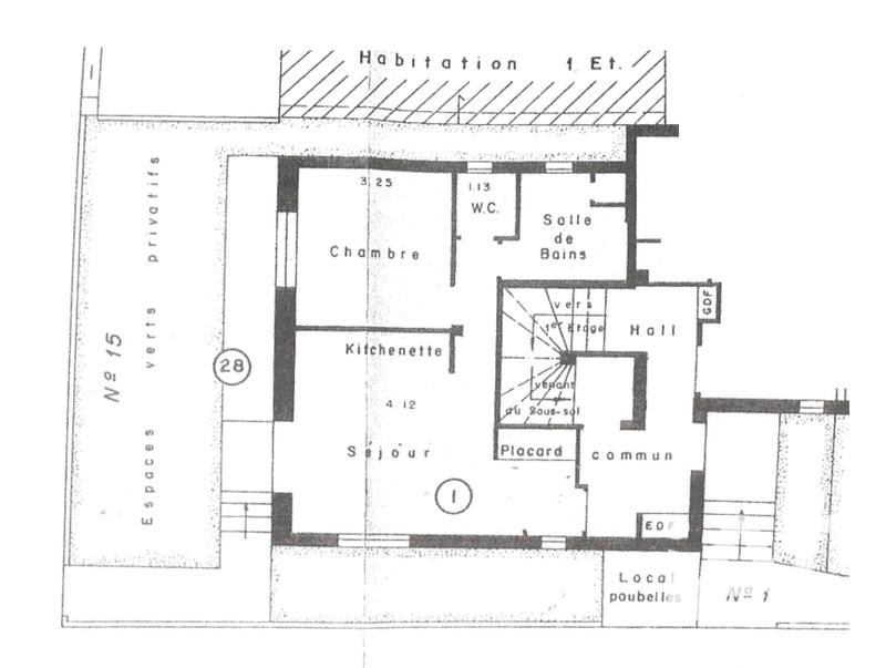 Appartement - 37 m² - 2 pièces