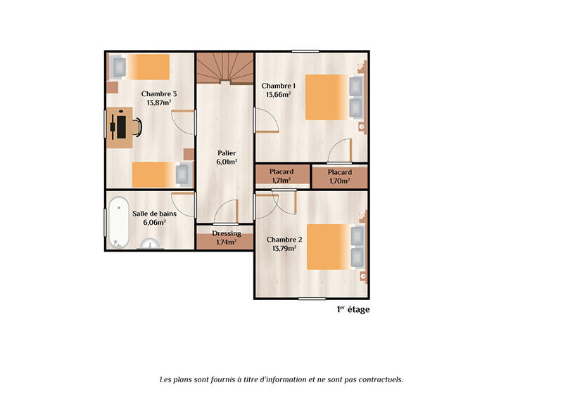 Maison - 121 m² - 7 pièces