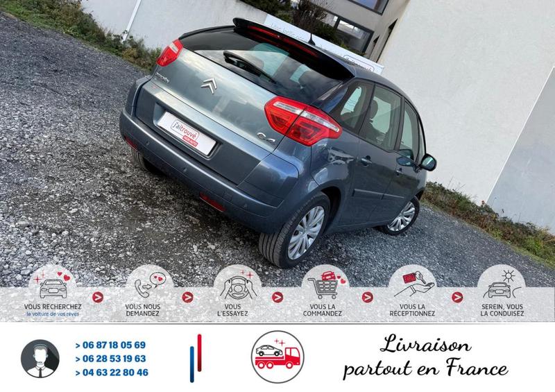 Citroën C4 Picasso 1.6 HDi 110cv Elegance Palette au volant *Véhicule Sous Garantie*Ct Révision Kit Distribution Ok *100 Points de Contrôles*CarteGrise Moitié prix (Véhicule plus 10 ans)*Aide Parking*Climatisation Automatique bi-zone*Fixation Isofix*Autor
