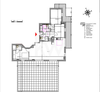 Appartement - 103 m² - 5 pièces