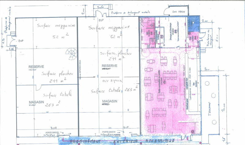 Local commercial - 263 m²