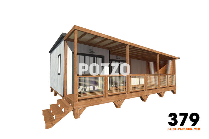 Maison - 35 m² - 3 pièces