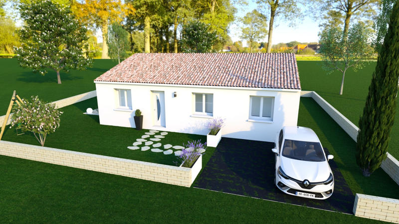 Maison - 65 m² - 3 pièces
