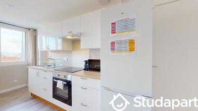 Chambre - 11 m² - 1 pièce