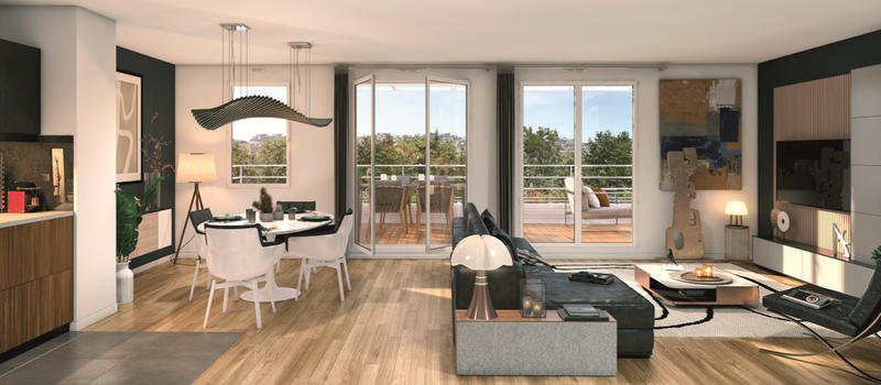 Appartement - 47 m² - 2 pièces