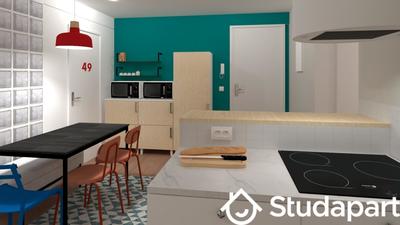 Chambre - 10 m² - 1 pièce