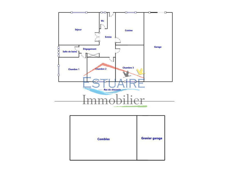 Maison - 83 m² - 4 pièces