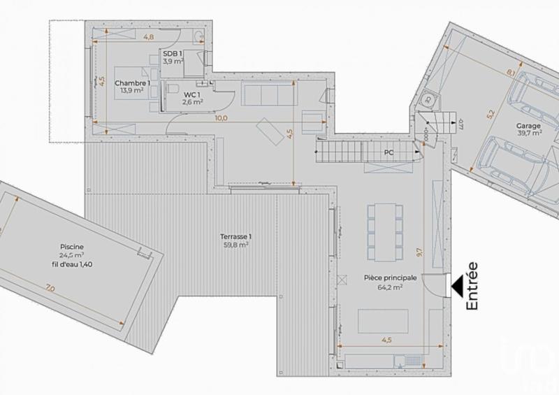 Maison - 144 m² - 5 pièces