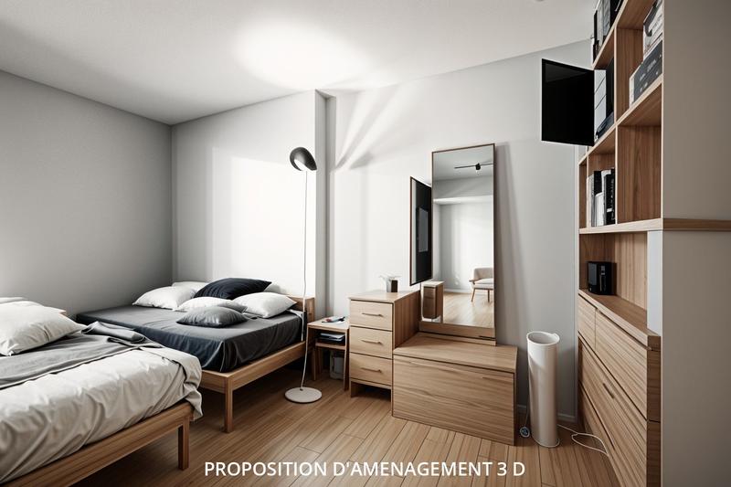 Appartement - 38 m² - 2 pièces