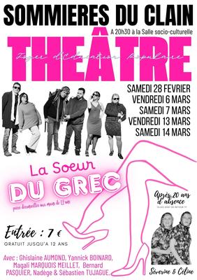Théâtre "La Soeur du grec"