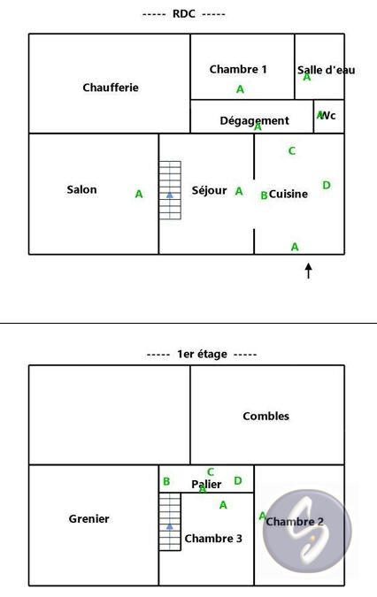 Maison - 111 m² - 5 pièces