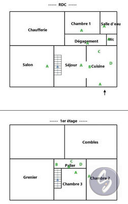Maison - 111 m² - 5 pièces