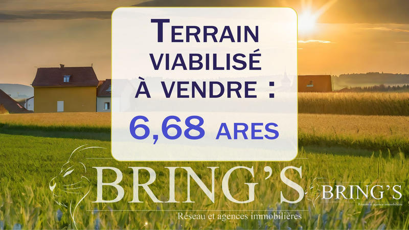 Terrain - 668 m²