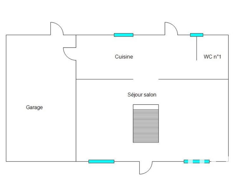 Maison - 125 m² - 6 pièces