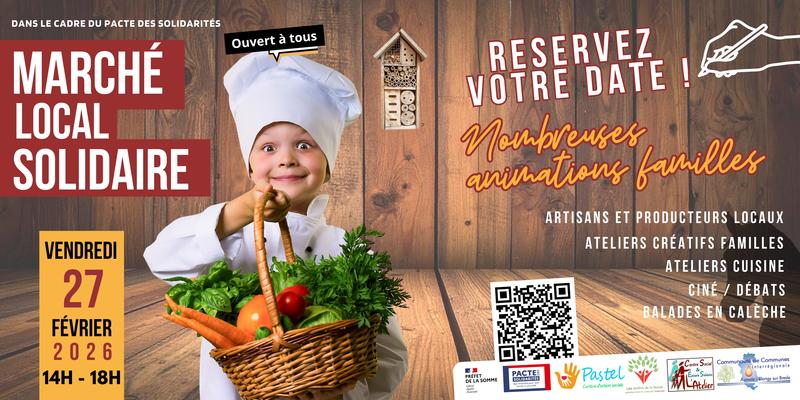 Marché local et solidaire au Domaine du Plouy
