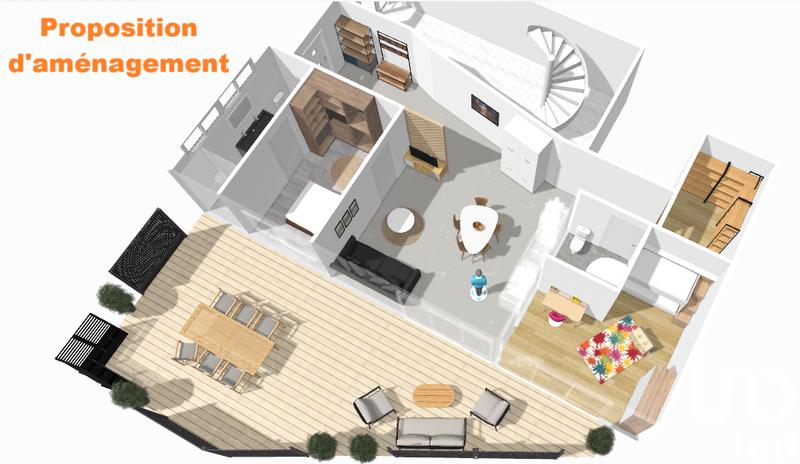 Appartement - 81 m² - 3 pièces