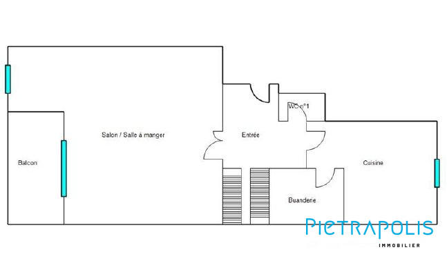 Duplex - 100 m² - 4 pièces