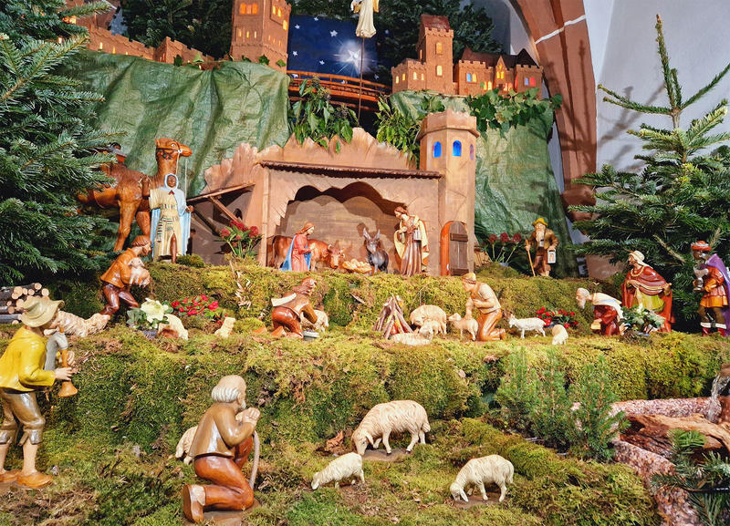 Crèche remarquable de la Chapelle du Haut-Barr