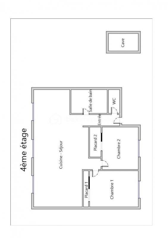 Appartement - 65 m² - 3 pièces