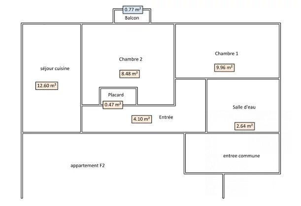 Appartement - 76 m² - 5 pièces