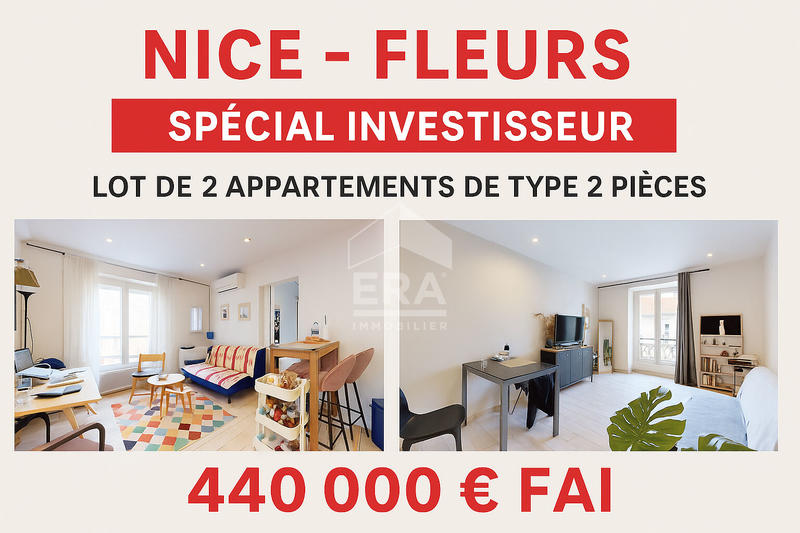 Appartement - 61 m² - 4 pièces