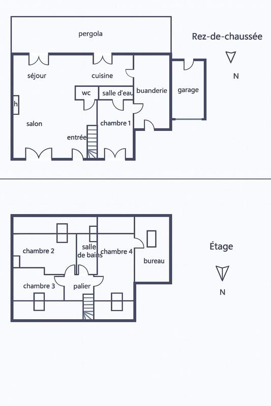 Maison - 118 m² - 6 pièces