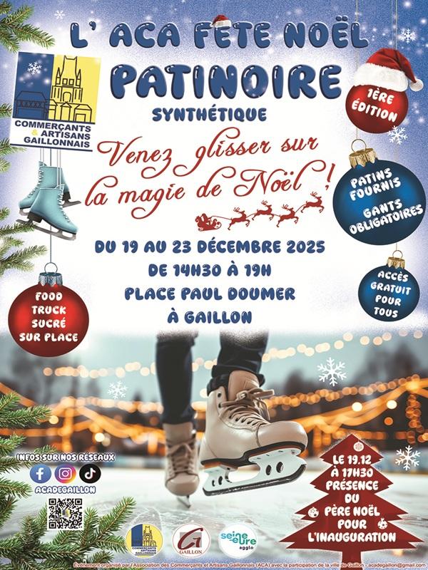 Patinoire pour Noël