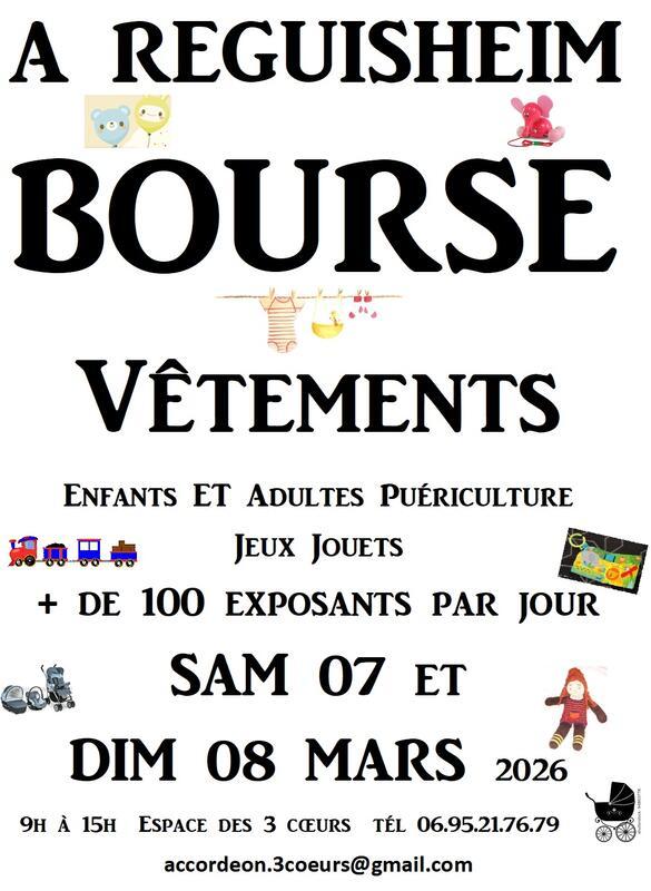 Bourse aux vetements enfants adultes puericulture jeux jouets