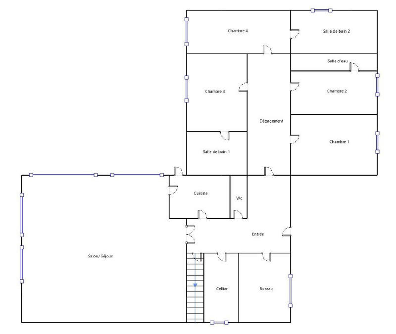 Maison - 300 m² - 11 pièces