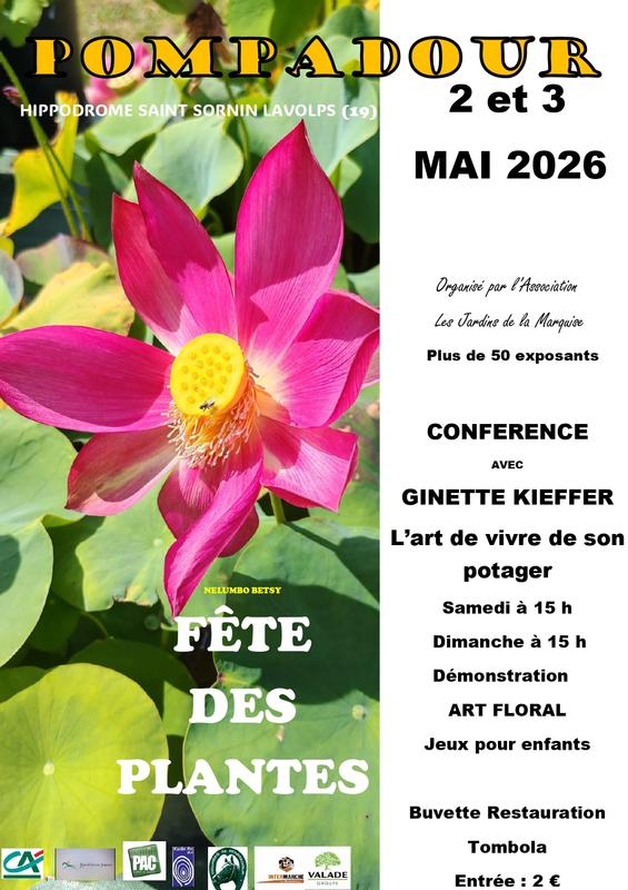 Fête des plantes à Pompadour