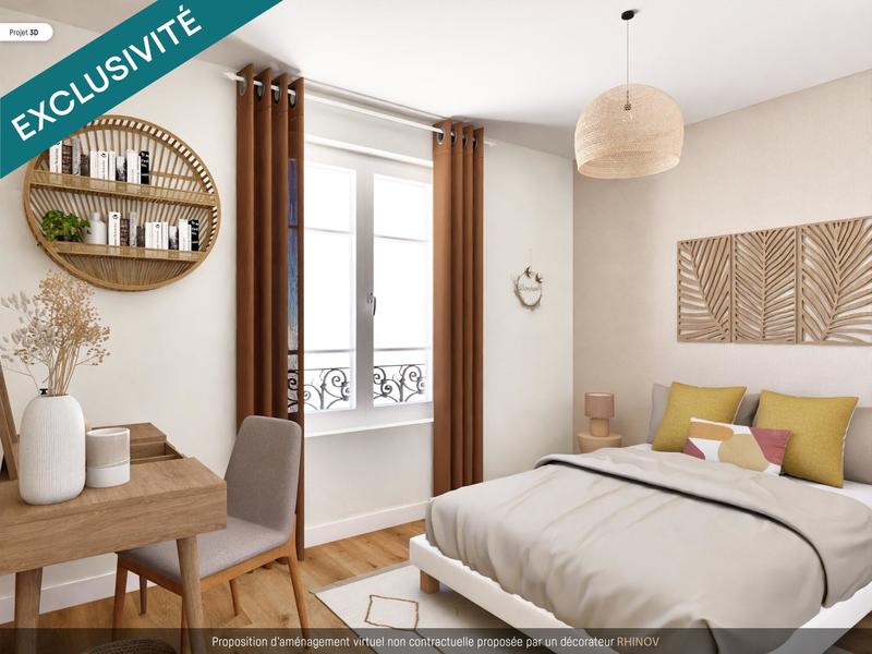 Appartement - 60 m² - 3 pièces