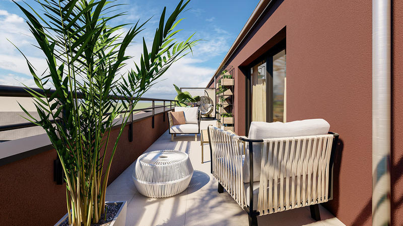 Appartement - 71 m² - 3 pièces