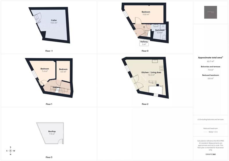 Maison de village - 47 m² - 4 pièces