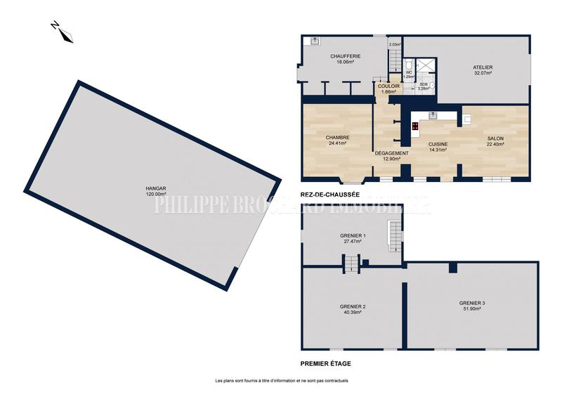 Maison ancienne - 84 m² - 4 pièces