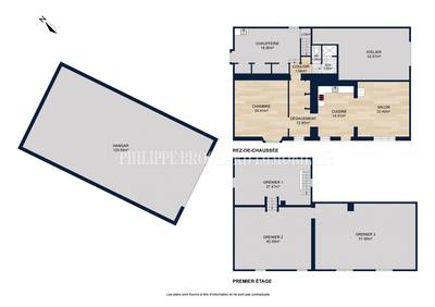 Maison ancienne - 84 m² - 4 pièces